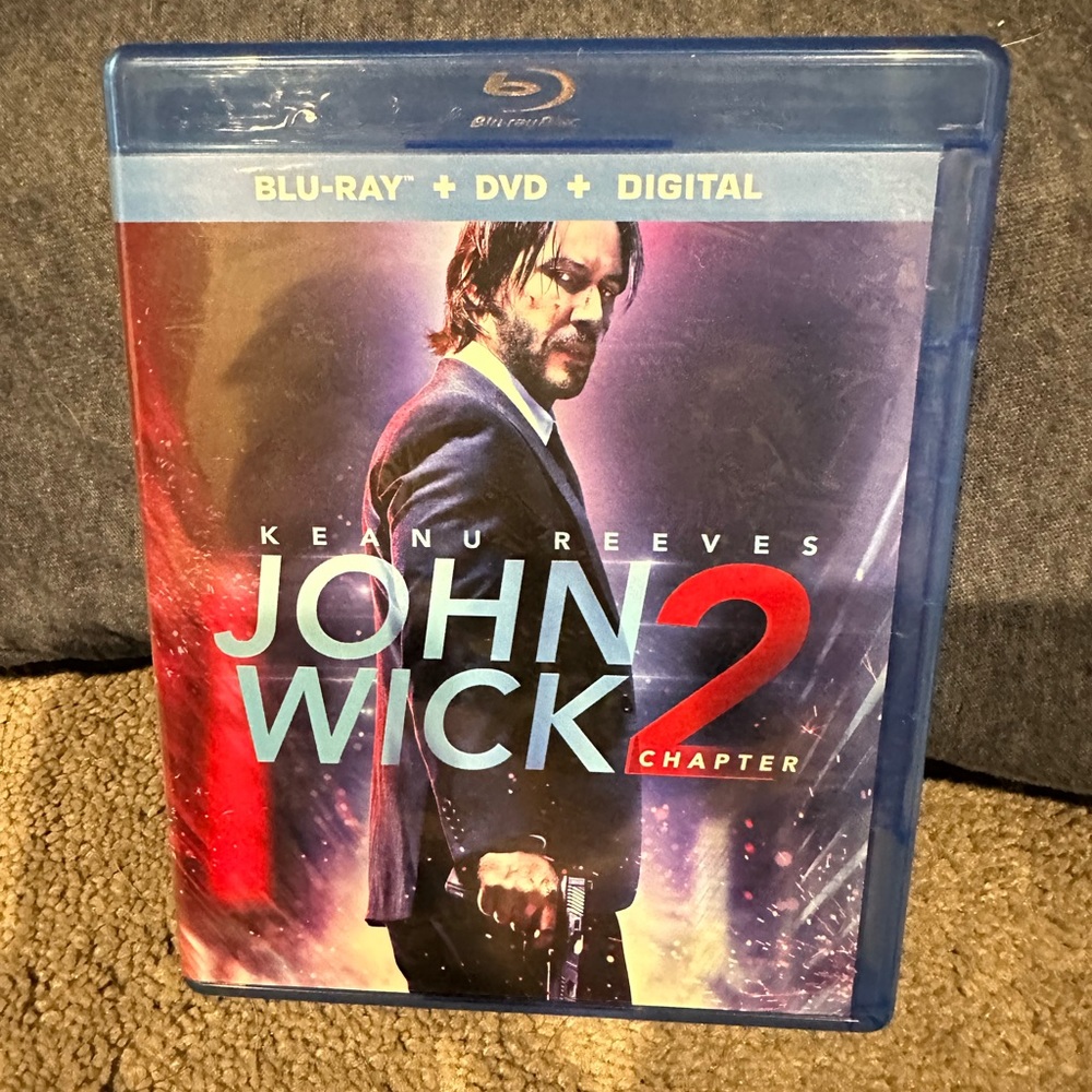 📀 5 for $25 John Wick 2 Blu Ray and DVD